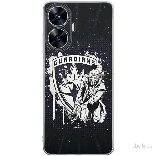 ERT GROUP mobiltelefonfodral för Realme C55 originalt och officiellt licensierat Marvel mönster Star Lord 002 optimalt anpassad till formen på mobiltelefonen, fodral tillverkad av TPU plast 5905511857929