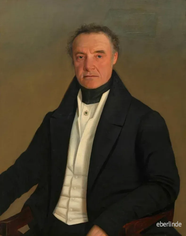 Målning av Johann Georg Scherzer, den gamle ägaren av värdshuset Zum Sperl - Anton Einsle - Bild 2