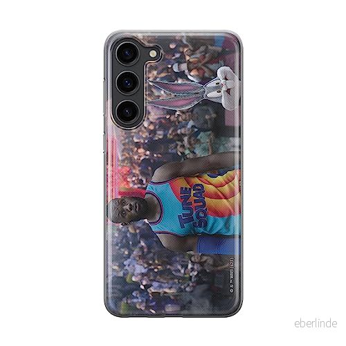 ERT GROUP mobiltelefonfodral för Samsung S23 PLUS originalt och officiellt licensierat Looney Tunes mönster Space Jam 020 anpassad till formen på mobiltelefonen, fodral tillverkad av TPU plast 5905511440466
