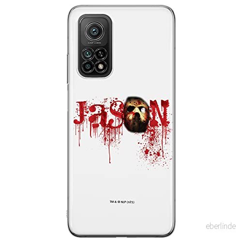 ERT GROUP mobiltelefonfodral för Xiaomi REDMI NOTE 9T originalt och officiellt licensierat Horror mönster Friday the 13th 001 anpassad till formen på mobiltelefonen, fodral tillverkad av TPU plast 5905511096939