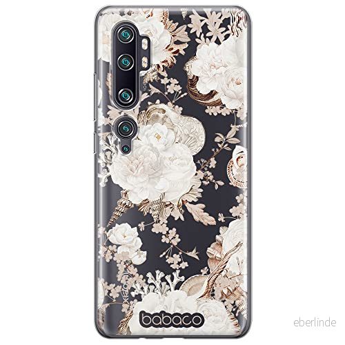 ERT GROUP mobiltelefonfodral för Xiaomi MI NOTE 10 / PRO originalt och officiellt licensierat Babaco mönster Flowers 044 anpassad till formen på mobiltelefonen, gedeeltelijk transparant 5905131325136