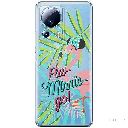 ERT GROUP mobiltelefonfodral för Xiaomi 13 LITE/CIVI 2 originalt och officiellt licensierat Disney mönster Minnie 041 optimalt anpassad till formen på mobiltelefonen, gedeeltelijk transparant 5905511933920
