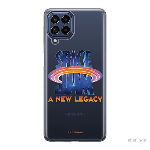 ERT GROUP mobiltelefonfodral för Samsung M53 5G originalt och officiellt licensierat Looney Tunes mönster Space Jam 001 optimalt anpassad till formen på mobiltelefonen, gedeeltelijk transparant 5905511392338