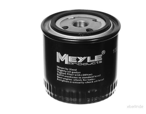 MEYLE 100 115 0002 Oljefilter 3/4" 16 UNF Skruvfilter ORIGINAL Quality VOLKSWAGEN: Caddy 2 Pickup, Lupo / 3L, Polo III Hatchback 4040074265345