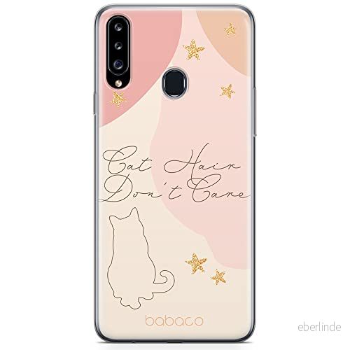 ERT GROUP mobiltelefonfodral för Samsung A20S originalt och officiellt licensierat Babaco mönster Cats 007 optimalt anpassad till formen på mobiltelefonen, fodral tillverkad av TPU plast 5905131079985