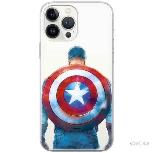 ERT GROUP mobiltelefonfodral för Samsung A13 4G originalt och officiellt licensierat Marvel mönster Captain America 002 optimalt anpassad till formen på mobiltelefonen, gedeeltelijk transparant 5904805540899