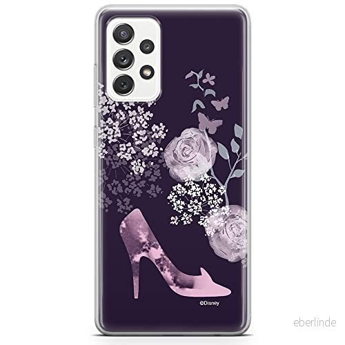 ERT GROUP mobiltelefonfodral för Samsung A52 5G / LTE 4G A52S originalt och officiellt licensierat Disney mönster Princess 002, fodral tillverkad av TPU plast 5903040059661
