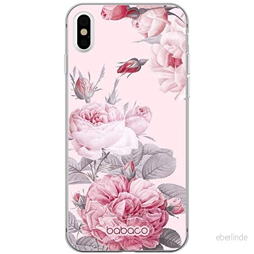 ERT GROUP mobiltelefonfodral för Iphone XS Max originalt och officiellt licensierat Babaco mönster Flowers 050 optimalt anpassad till formen på mobiltelefonen, fodral tillverkad av TPU plast 5905131349118
