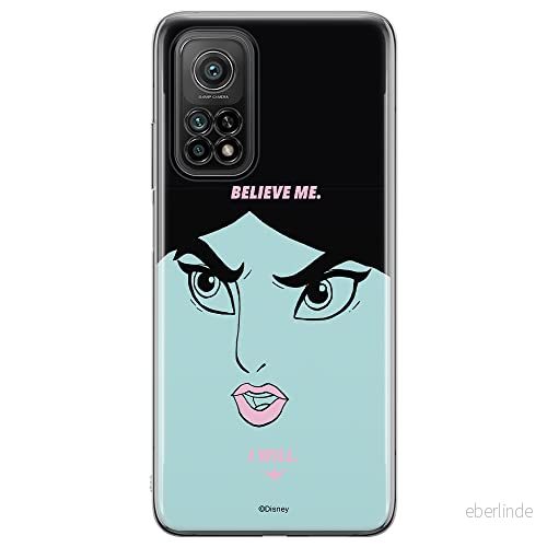 ERT GROUP mobiltelefonfodral för Xiaomi MI 10T 5G / PRO originalt och officiellt licensierat Disney mönster Jasmine 004 anpassad till formen på mobiltelefonen, fodral tillverkad av TPU plast 5903040348772
