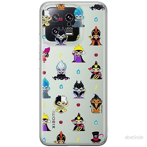 ERT GROUP mobiltelefonfodral för Xiaomi 13 originalt och officiellt licensierat Disney mönster Villains 007 optimalt anpassad till formen på mobiltelefonen, gedeeltelijk transparant 5905511915100
