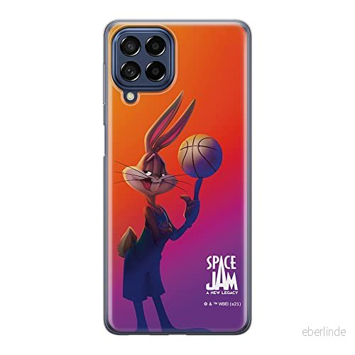 ERT GROUP mobiltelefonfodral för Samsung M33 5G originalt och officiellt licensierat Looney Tunes mönster Space Jam 010 optimalt anpassad till formen på mobiltelefonen, fodral tillverkad av TPU plast 5905511357665