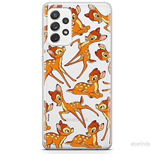 ERT GROUP mobiltelefonfodral för Samsung A52 5G / LTE 4G A52S originalt och officiellt licensierat Disney mönster Bambi 017 anpassad till formen på mobiltelefonen, gedeeltelijk transparant 5905131799470