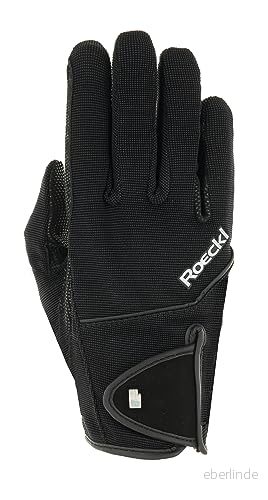 Roeckl Sport ridhandske Milano, fritid sommar handske, svart 8,5 4044791641451