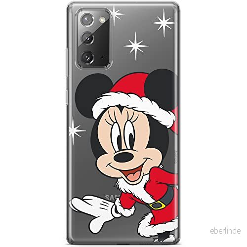 ERT GROUP mobiltelefonfodral för Samsung GALAXY NOTE 20 originalt och officiellt licensierat Disney mönster Minnie 062 optimalt anpassad till formen på mobiltelefonen, gedeeltelijk transparant 5903040450451