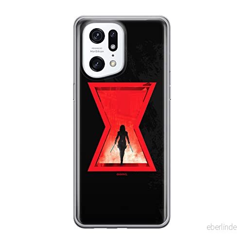 ERT GROUP mobiltelefonfodral för Oppo FIND X5 PRO originalt och officiellt licensierat Marvel mönster Black Widow 009 optimalt anpassad till formen på mobiltelefonen, fodral tillverkad av TPU plast 5905511402754