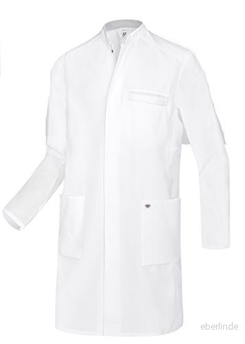 BP Med Coats 1747 684 21 läkarkappa för män långärmad 48% bomull, polyester, 4% elastolefin normal passform storlek: 44 n färg: vit 4055301065964