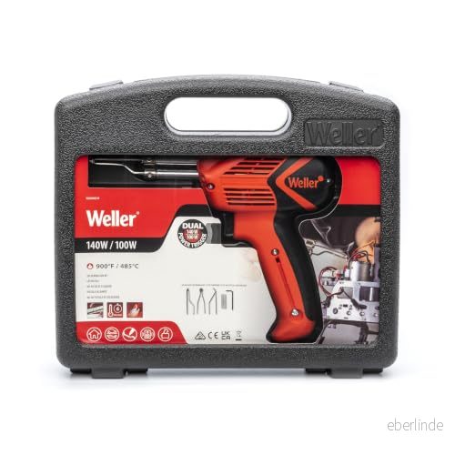 Weller WLG9400K23C 140W/100W Lödpistolkit, för Kraftiga Lödnings , Skär och Smältningsarbeten 4003019445080