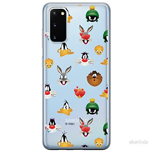 ERT GROUP mobiltelefonfodral för Samsung S20 FE / 5G originalt och officiellt licensierat Looney Tunes mönster 007 optimalt anpassad till formen på mobiltelefonen, gedeeltelijk transparant 5903932407112