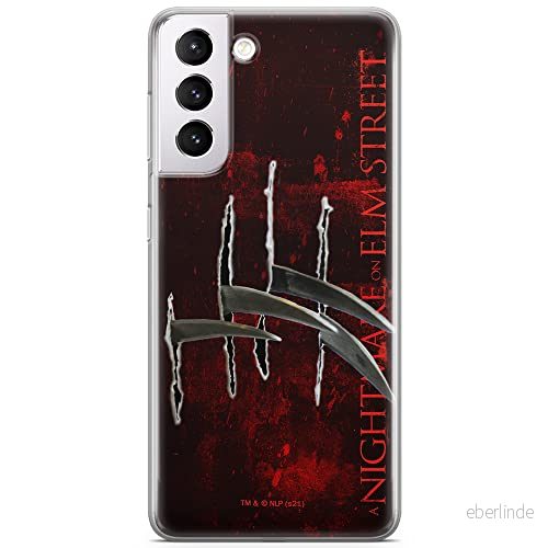 ERT GROUP mobiltelefonfodral för Samsung S21 PLUS originalt och officiellt licensierat Horror mönster Nightmare of Elm Street 004 anpassad till formen på mobiltelefonen, fodral tillverkad av TPU plast 5905511078751