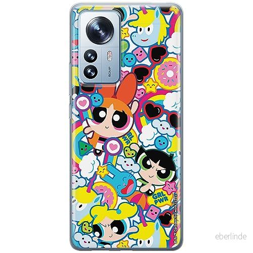 ERT GROUP mobiltelefonfodral för Xiaomi 12 / 12X originalt och officiellt licensierat The Powerpuff Girls mönster 041, fodral tillverkad av TPU plast 5905511984571