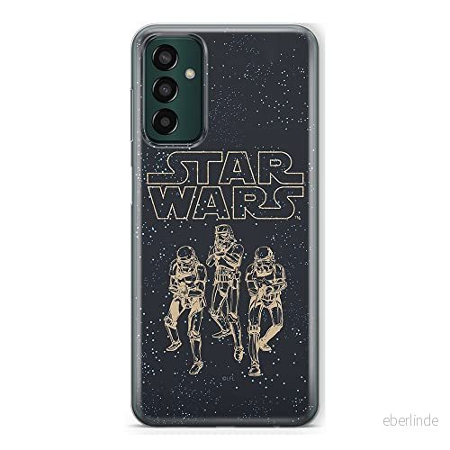 ERT GROUP mobiltelefonfodral för Samsung M13 4G originalt och officiellt licensierat Star Wars mönster 005 optimalt anpassad till formen på mobiltelefonen, fodral tillverkad av TPU plast 5905511329860