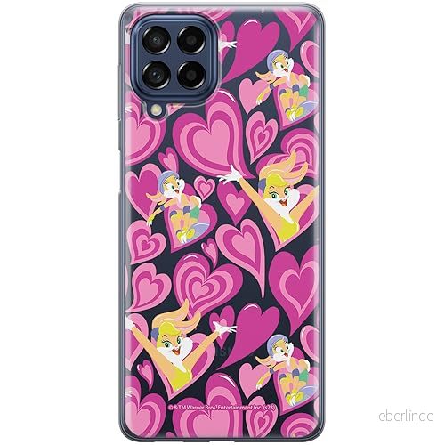 ERT GROUP mobiltelefonfodral för Samsung M53 5G originalt och officiellt licensierat Looney Tunes mönster Lola 010 optimalt anpassad till formen på mobiltelefonen, gedeeltelijk transparant 5905795074210