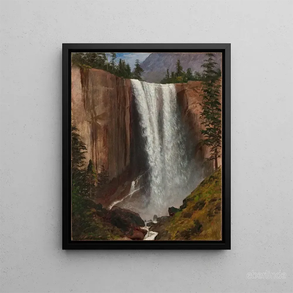 Målning Höstvår – Albert Bierstadt | Konsttryck