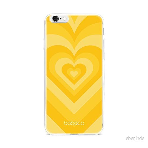ERT GROUP mobiltelefonfodral för Iphone 6/6S originalt och officiellt licensierat Babaco mönster Hearts 007 optimalt anpassad till formen på mobiltelefonen, fodral tillverkad av TPU plast 5904805679858