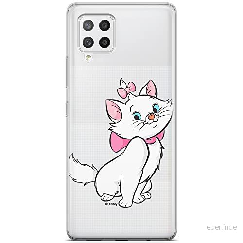 ERT GROUP mobiltelefonfodral för Samsung A42 5G originalt och officiellt licensierat Disney mönster Marie 007 optimalt anpassad till formen på mobiltelefonen, gedeeltelijk transparant 5905131130327