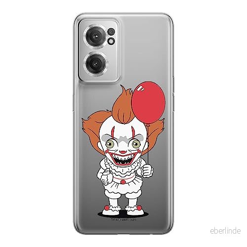 ERT GROUP mobiltelefonfodral för Oneplus NORD CE 2 originalt och officiellt licensierat Horror mönster It 006 optimalt anpassad till formen på mobiltelefonen, gedeeltelijk transparant 5905511295080