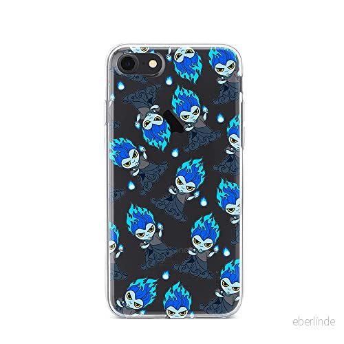 ERT GROUP mobiltelefonfodral för Iphone 7/8/ SE 2/ 3 originalt och officiellt licensierat Disney mönster Hades 002 optimalt anpassad till formen på mobiltelefonen, gedeeltelijk transparant 5905131419101