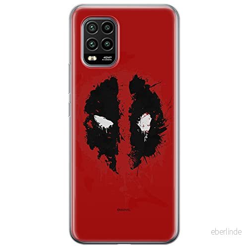 ERT GROUP mobiltelefonfodral för Xiaomi MI 10 LITE originalt och officiellt licensierat Marvel mönster Deadpool 012 optimalt anpassad till formen på mobiltelefonen, fodral tillverkad av TPU plast 5903537145372