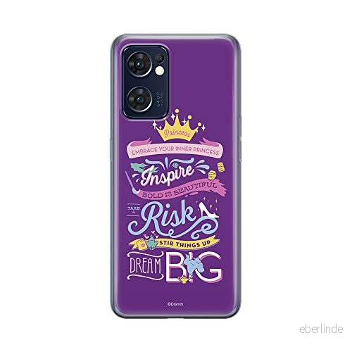 ERT GROUP mobiltelefonfodral för Oppo RENO 7 5G originalt och officiellt licensierat Disney mönster Princesses 003 optimalt anpassad till formen på mobiltelefonen, fodral tillverkad av TPU plast 5905511304355
