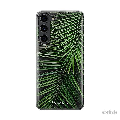 ERT GROUP mobiltelefonfodral för Samsung S23 PLUS originalt och officiellt licensierat Babaco mönster Plants 002 optimalt anpassad till formen på mobiltelefonen, fodral tillverkad av TPU plast 5905511444037