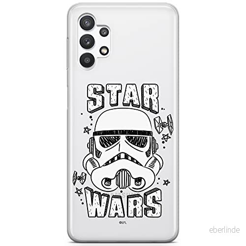 ERT GROUP mobiltelefonfodral för Samsung A32 5G originalt och officiellt licensierat Star Wars mönster Stormtrooper 013 optimalt anpassad till formen på mobiltelefonen, gedeeltelijk transparant 5903040055052