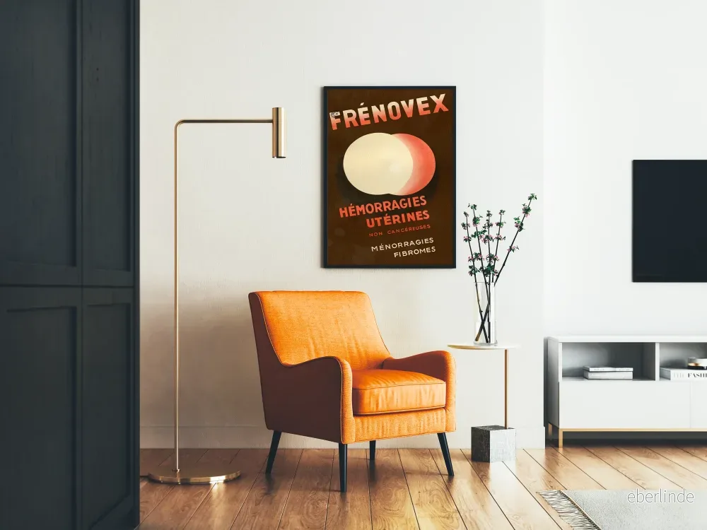 Vintageposter Frénovex - Medicinsk väggdekoration - Bild 2