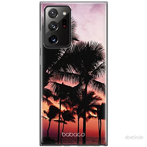 ERT GROUP mobiltelefonfodral för Samsung GALAXY NOTE 20 ULTRA originalt och officiellt licensierat Babaco mönster Nature 001 anpassad till formen på mobiltelefonen, fodral tillverkad av TPU plast 5903040356814