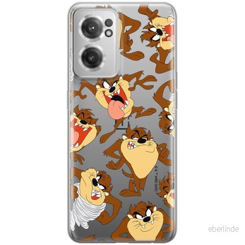 ERT GROUP mobiltelefonfodral för OnePlus NORD CE 2 originalt och officiellt licensierat Looney Tunes mönster Tasmanian 005 optimalt anpassad till formen på mobiltelefonen, gedeeltelijk transparant 5905511624767