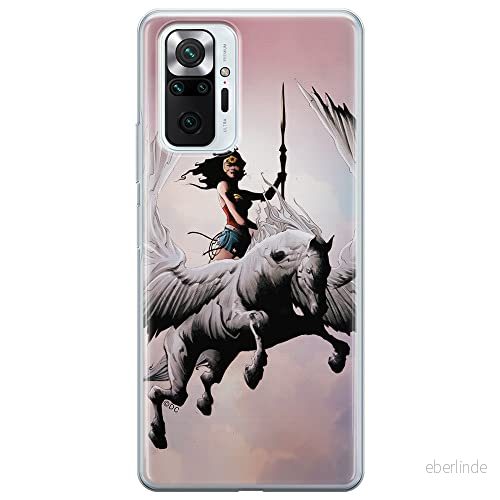 ERT GROUP mobiltelefonfodral för Xiaomi REDMI NOTE 10 PRO originalt och officiellt licensierat DC mönster Wonder Woman 002 anpassad till formen på mobiltelefonen, fodral tillverkad av TPU plast 5903932823189