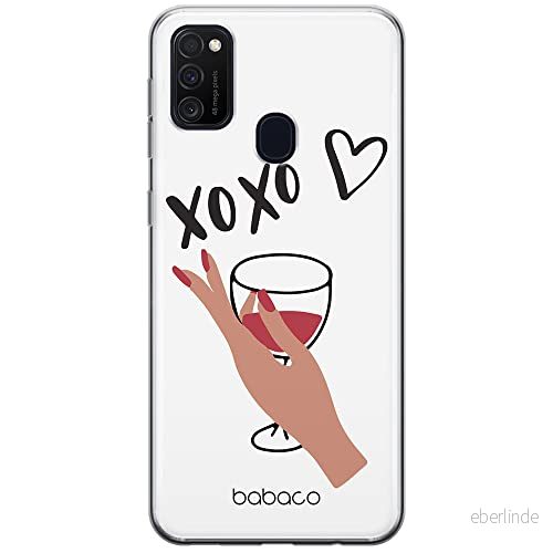 ERT GROUP mobiltelefonfodral för Samsung M21 originalt och officiellt licensierat Babaco mönster XOXO 001 optimalt anpassad till formen på mobiltelefonen, gedeeltelijk transparant 5904805047282