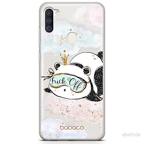 ERT GROUP mobiltelefonfodral för Samsung A03S originalt och officiellt licensierat Babaco mönster Panda 001 optimalt anpassad till formen på mobiltelefonen, gedeeltelijk transparant 5903932991963