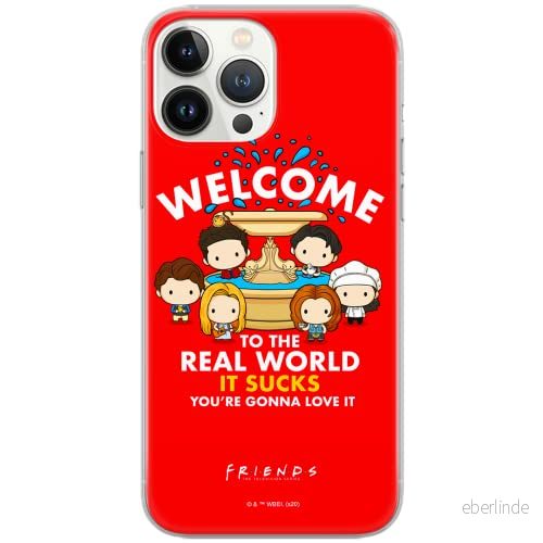 ERT GROUP mobiltelefonfodral för Huawei P30 Lite originalt och officiellt licensierat Friends mönster 005 Vit optimalt anpassad till formen på mobiltelefonen, fodral tillverkad av TPU plast 5903932264067