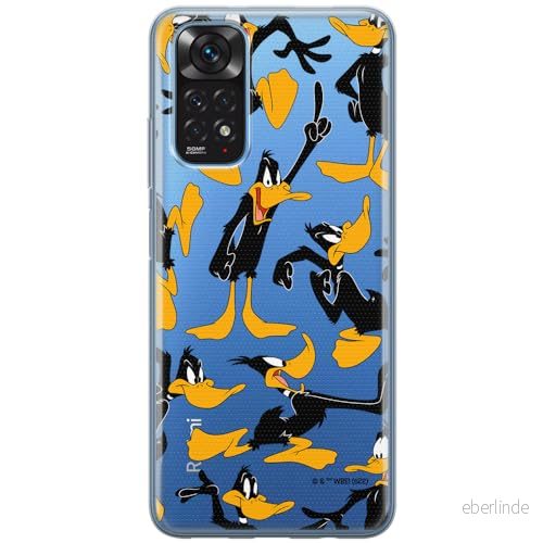 ERT GROUP mobiltelefonfodral för Xiaomi REDMI NOTE 11/11s 5G/11t 5g/POCO M4 PRO 5G originalt och officiellt licensierat Looney Tunes mönster Duffy 002, gedeeltelijk transparant 5905511665425