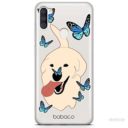 ERT GROUP mobiltelefonfodral för Samsung A11 / M11 originalt och officiellt licensierat Babaco mönster Dogs 011 Vit optimalt anpassad till formen på mobiltelefonen, gedeeltelijk transparant 5905131004758