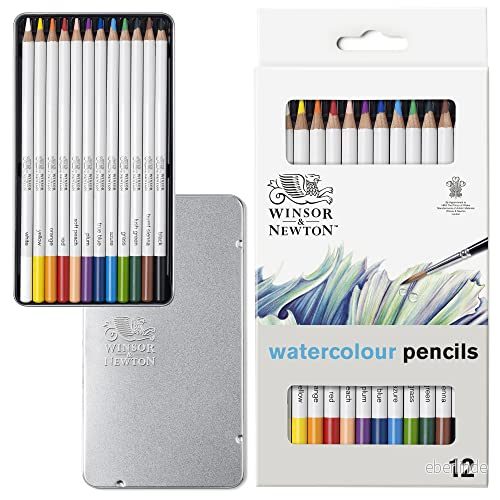 Winsor & Newton Studio Collection akvarellpennor set med 12, blandade, 884955065013 884955065013