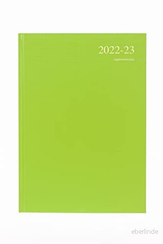 Collins Essential A4 veckovisa 2022 23 mellanårsdagbok lime (ESSA43M.52 2223) Akademisk årsdagbok med dagbok, anteckningar och tidtabeller 5017321280542