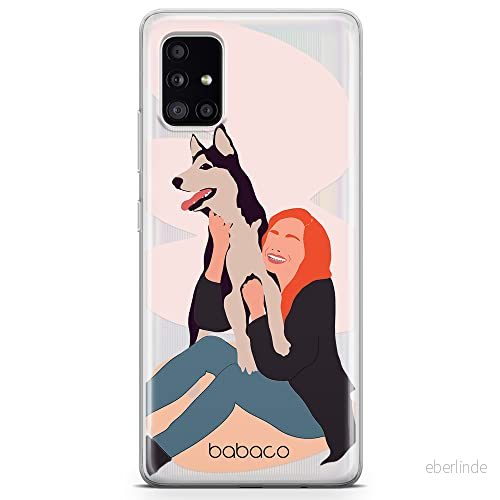 ERT GROUP mobiltelefonfodral för Samsung A51 originalt och officiellt licensierat Babaco mönster Dogs 004 optimalt anpassad till formen på mobiltelefonen, gedeeltelijk transparant 5905131038548