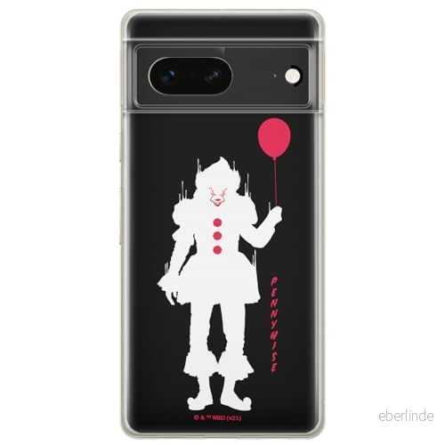 ERT GROUP mobiltelefonfodral för Google PIXEL 7 originalt och officiellt licensierat Horror mönster It 016 optimalt anpassad till formen på mobiltelefonen, fodral tillverkad av TPU plast 5905795152307