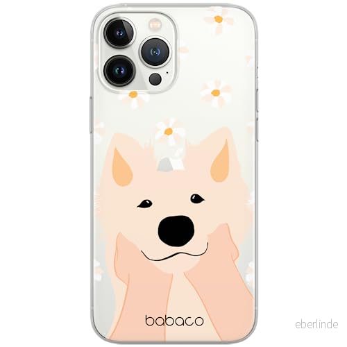 ERT GROUP mobiltelefonfodral för Iphone 13 PRO MAX originalt och officiellt licensierat Babaco mönster Dogs 010 optimalt anpassad till formen på mobiltelefonen, gedeeltelijk transparant 5905131030498
