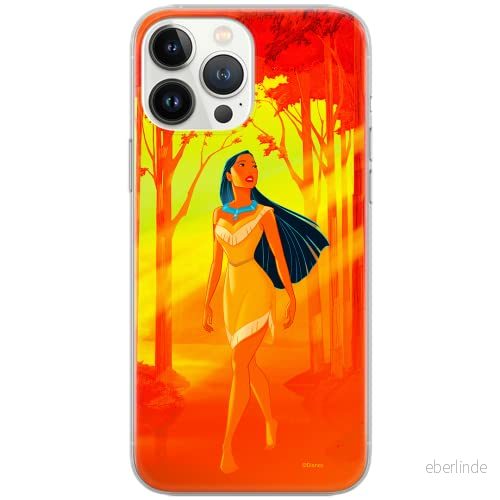 ERT GROUP mobiltelefonfodral för Huawei P30 originalt och officiellt licensierat Disney mönster Pocahontas 001 Vit optimalt anpassad till formen på mobiltelefonen, fodral tillverkad av TPU plast 5903040713563